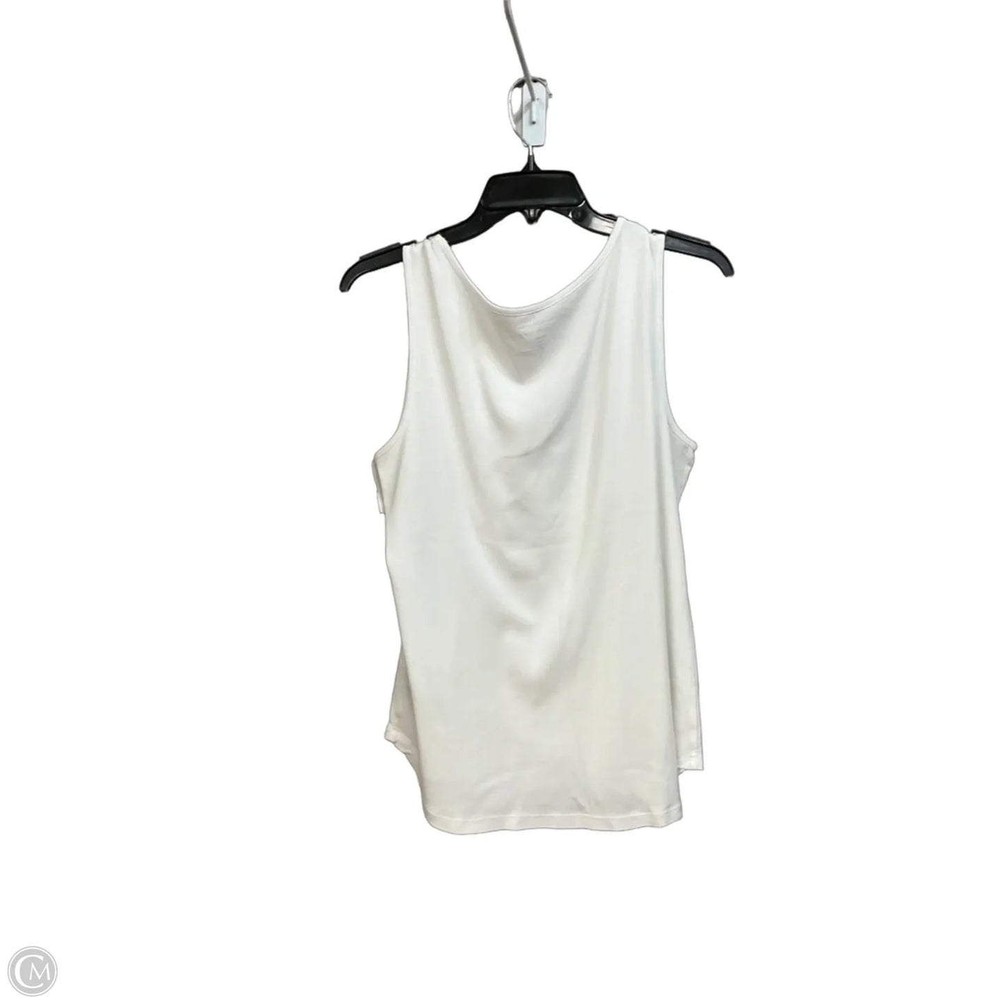 Top Sleeveless Basic By Talbots In White, Size: Lp