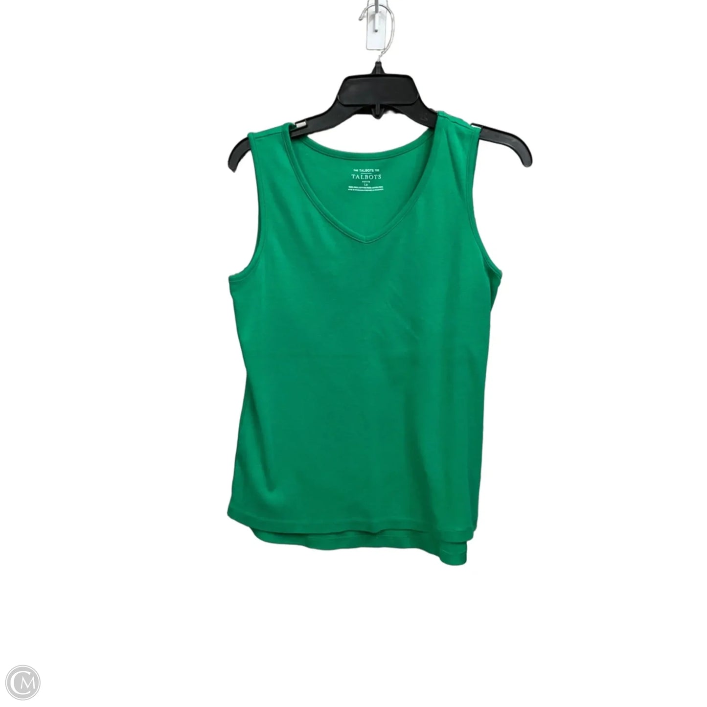 Top Sleeveless Basic By Talbots In Green, Size: Lp