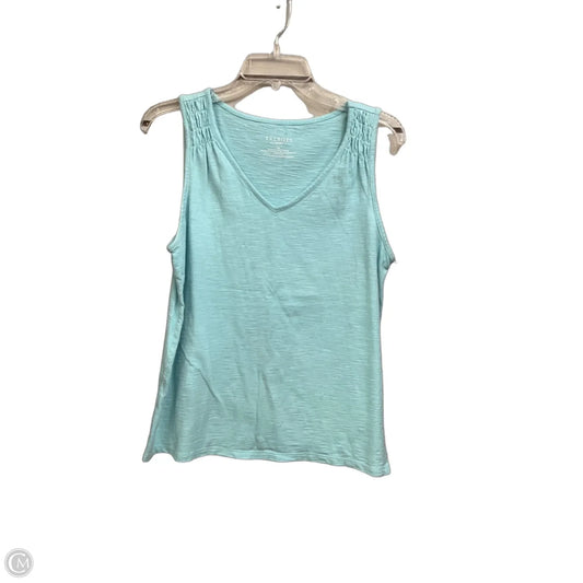 Top Sleeveless Basic By Talbots In Blue, Size: Lp