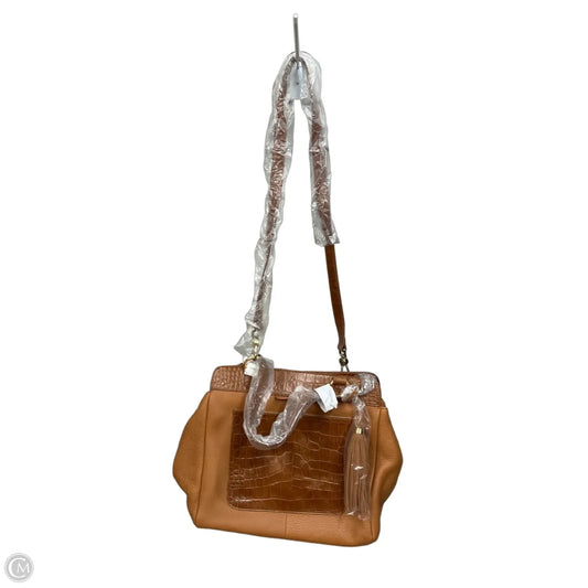 Handbag Leather By Isaac Mizrahi, Size: Large