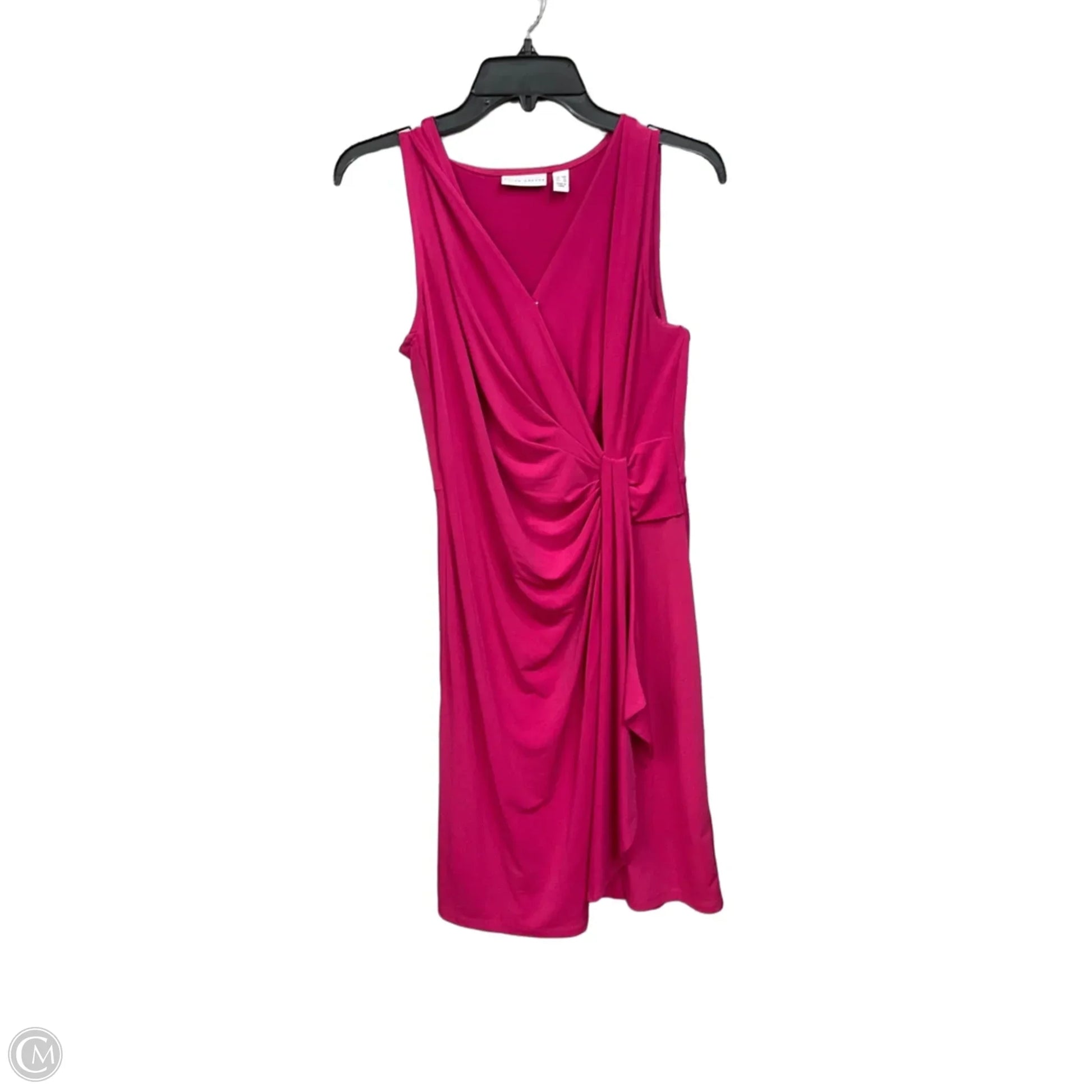 Dress Casual Midi By Susan Graver In Pink, Size: Xs