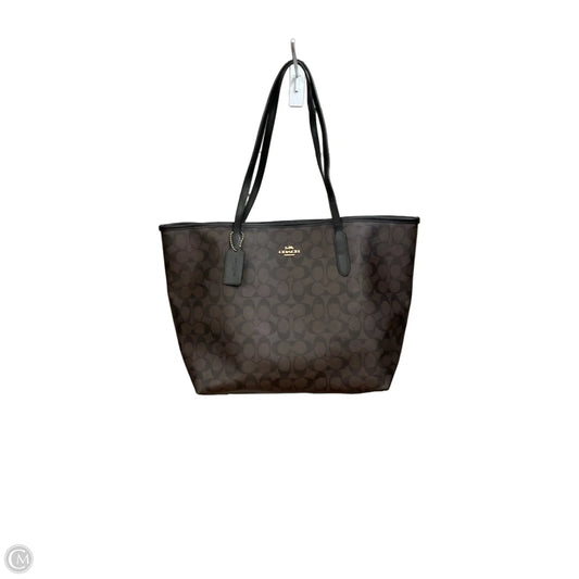 Tote Designer By Coach, Size: Large