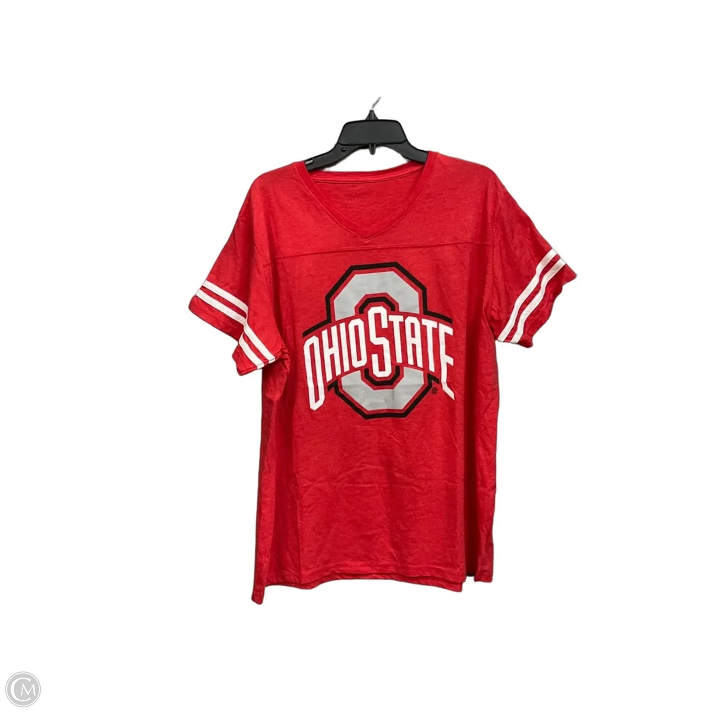 Top Short Sleeve By Clothes Mentor In Red, Size: Xxl