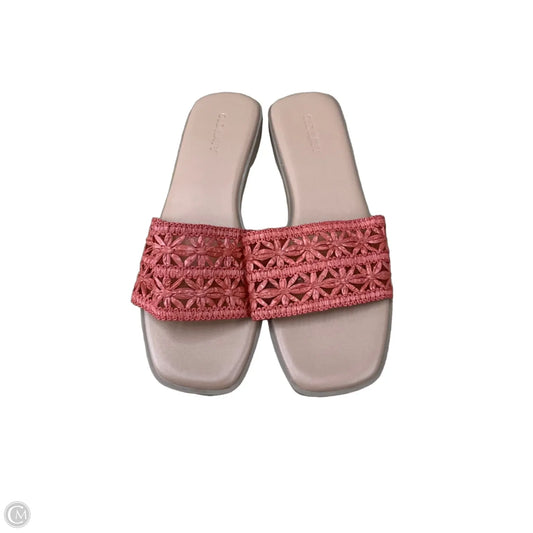 Sandals Flats By Old Navy In Pink, Size: 6