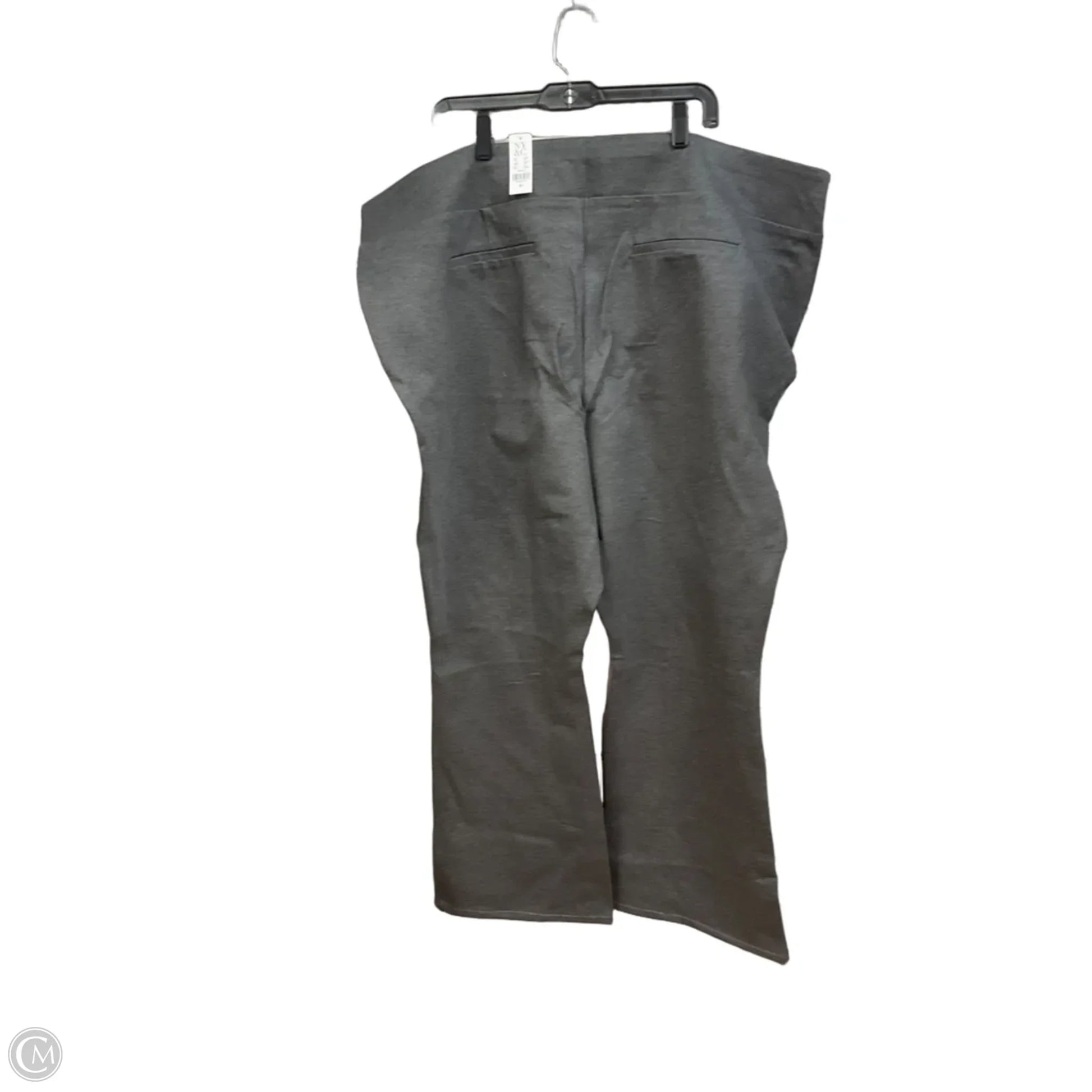 ny & co dress pants Ponte Bootcut Mid Rise Front Seam - MEDIUM / Black while back pockets add function without compromising the streamlined fit Pants Dress By New York