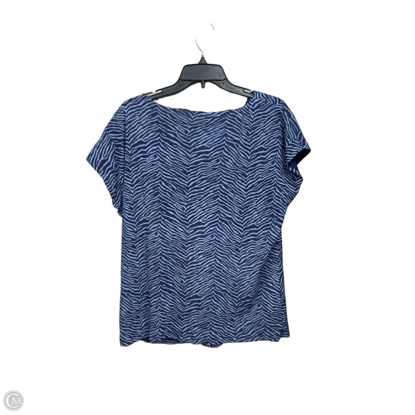 Top Sleeveless By Liz Claiborne In Blue, Size: Xl