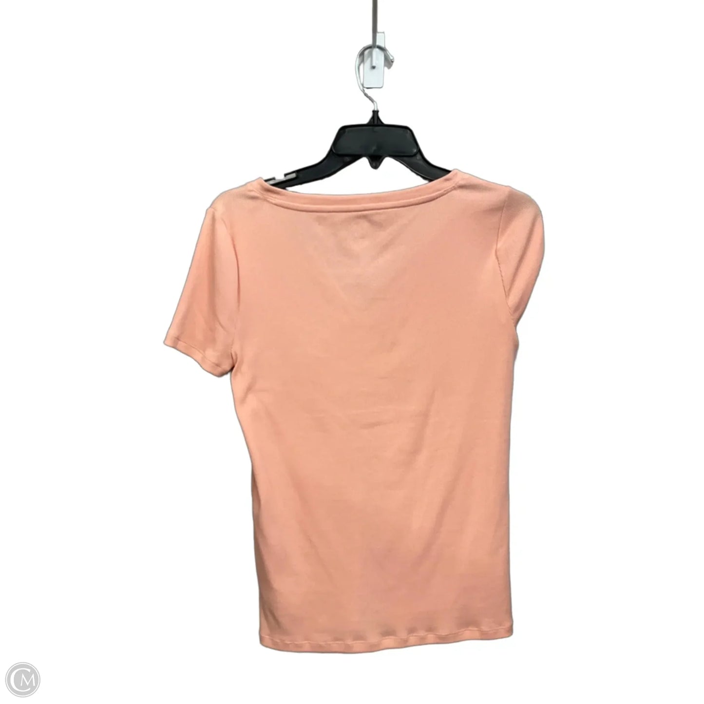 Top Short Sleeve By Gap In Peach, Size: M