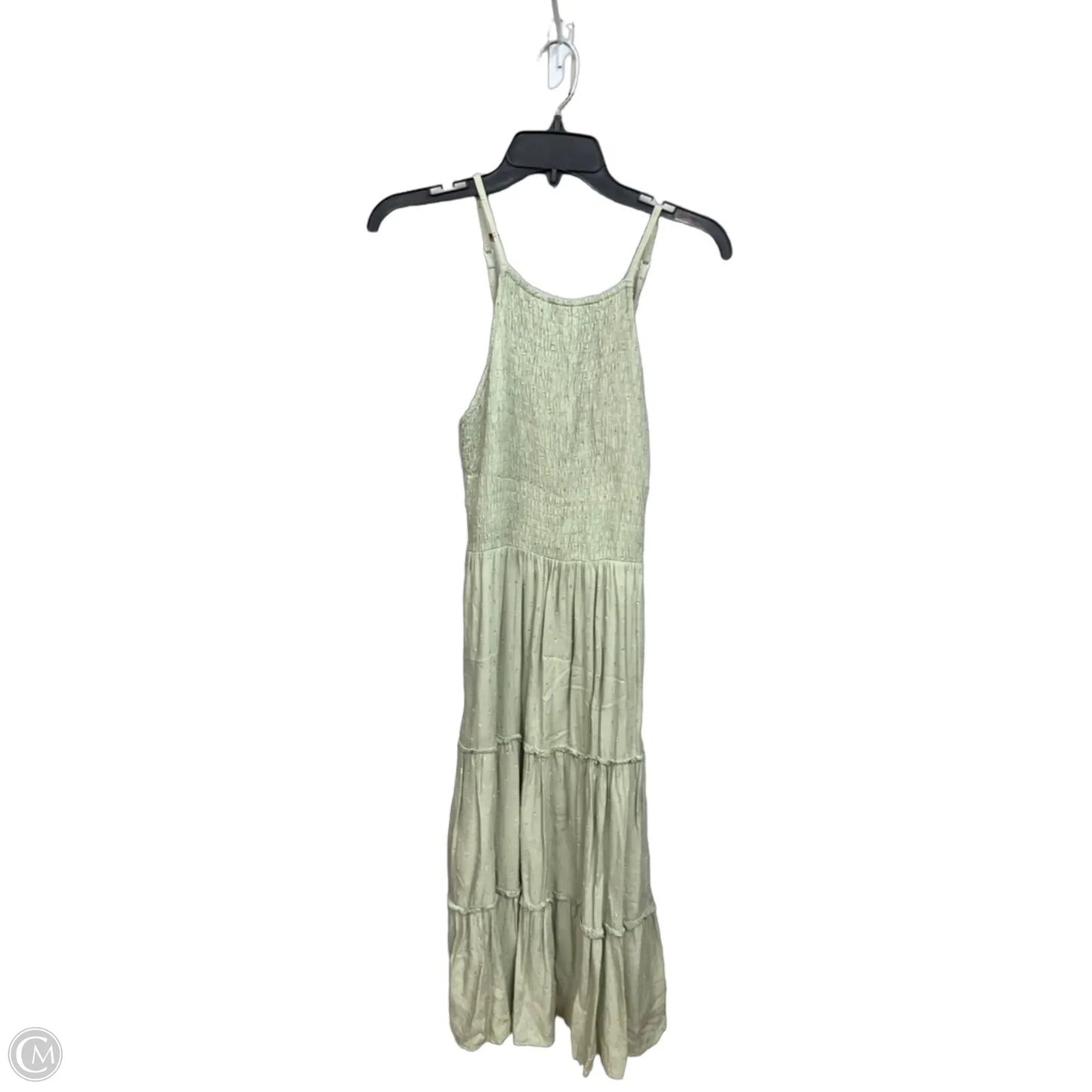 Dress Casual Maxi By Sim & Sam In Green, Size: M