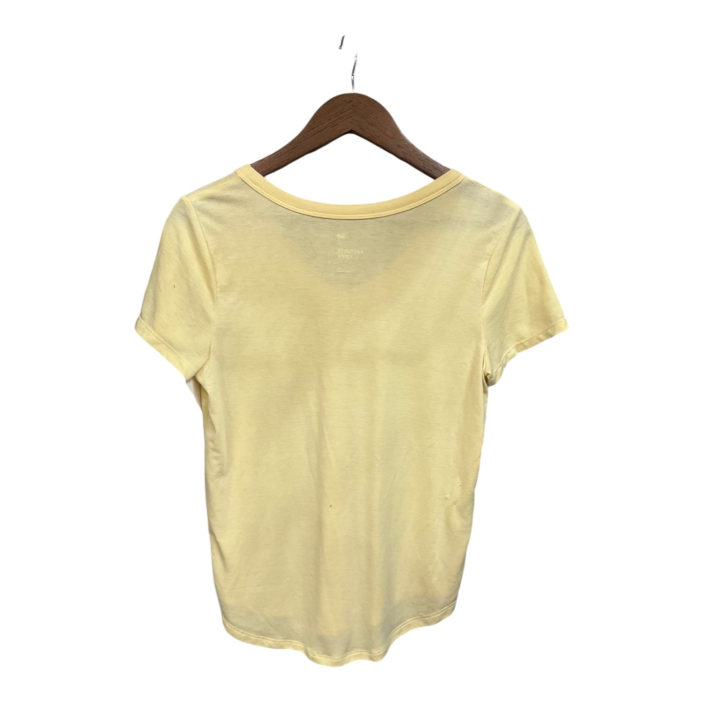 Top Short Sleeve By So In Yellow, Size: M