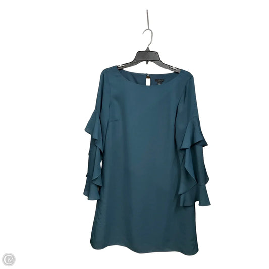 Dress Casual Midi By Ann Taylor In Green, Size: S