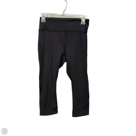 Athletic Capris By Lululemon In Black, Size: M