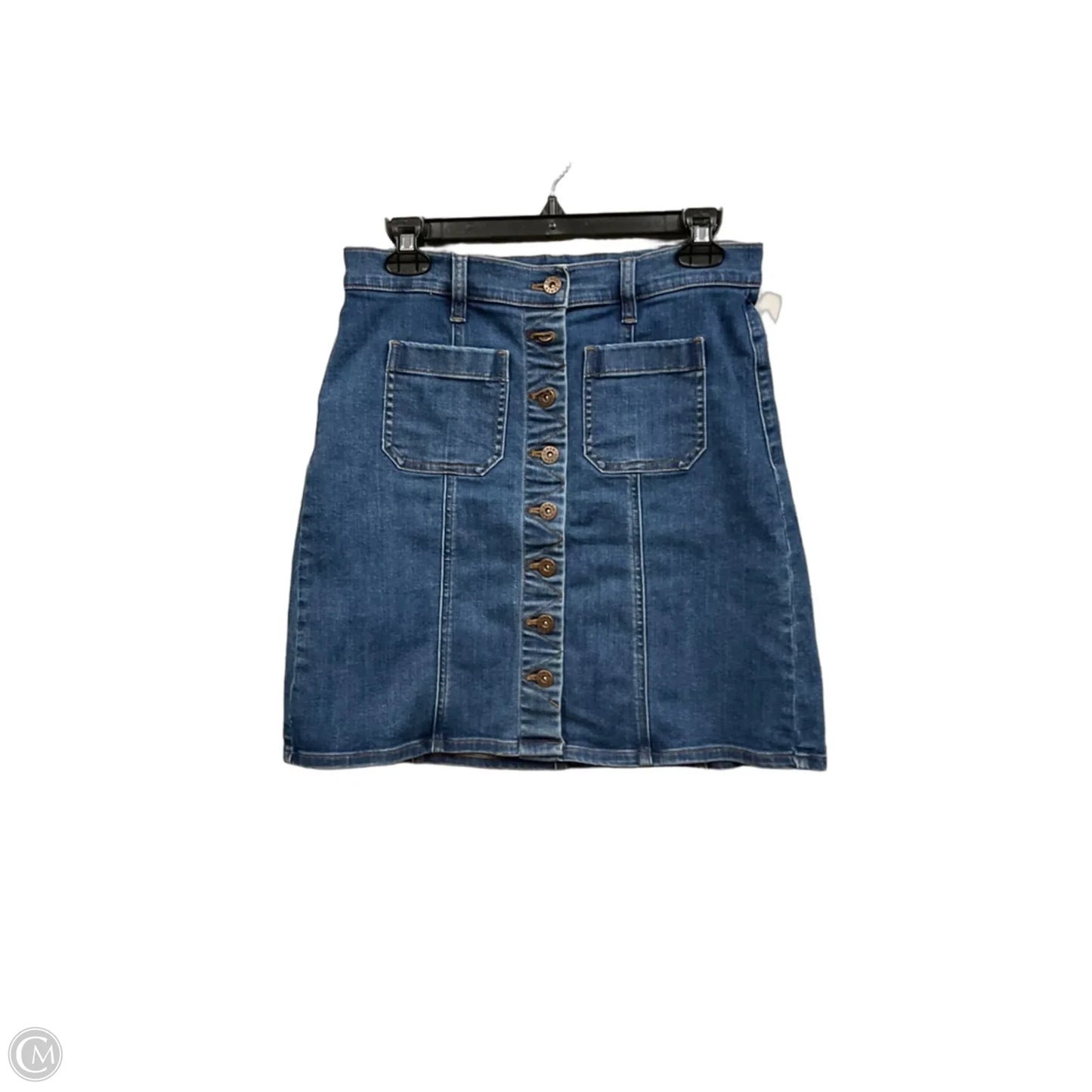 Skirt Mini & Short By J. Crew In Blue Denim, Size: 4