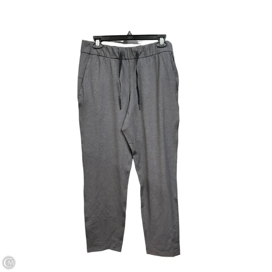 Athletic Pants By Lululemon In Grey, Size: M