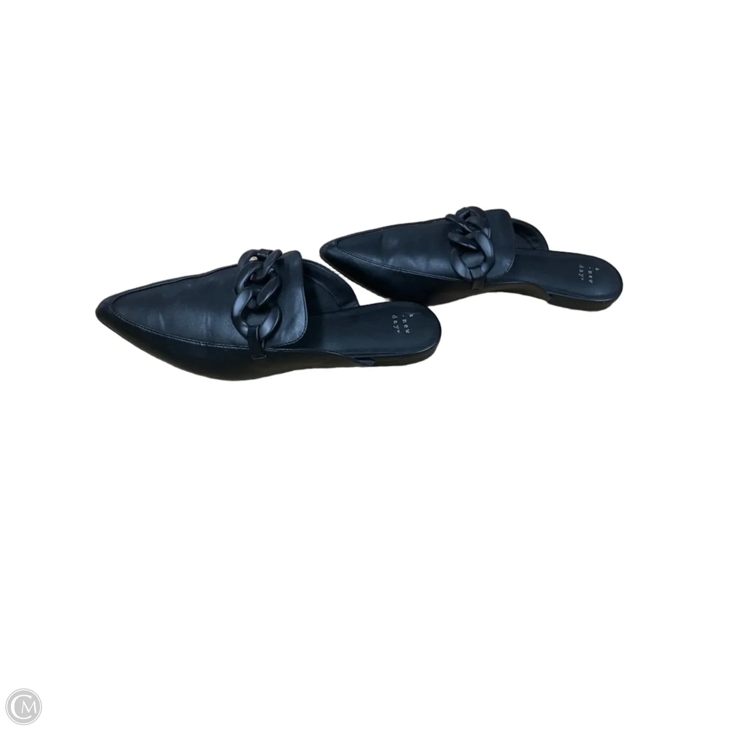 Shoes Flats By A New Day In Black, Size: 9.5