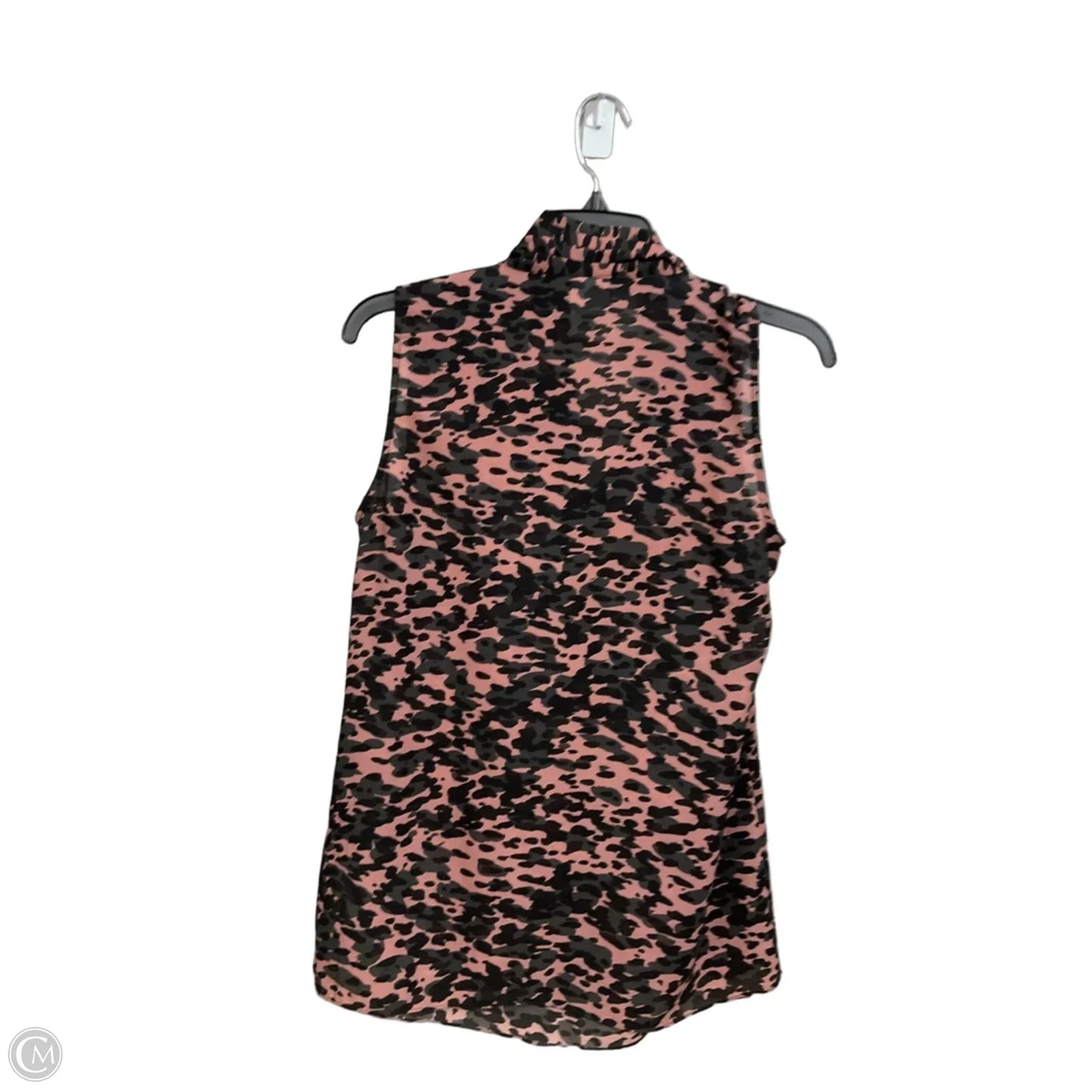 Top Sleeveless By Cabi In Camouflage Print, Size: S