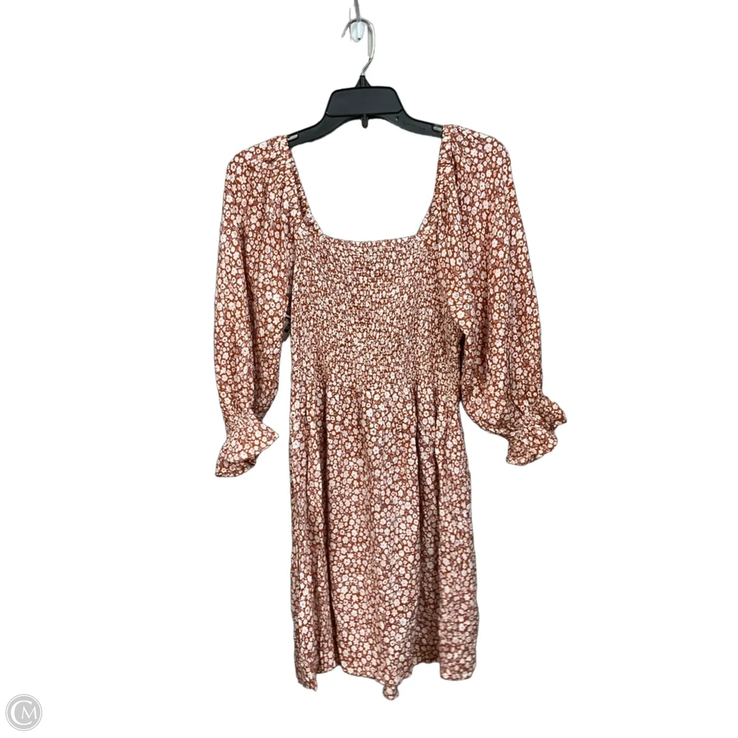 Dress Casual Short By Angie In Floral Print, Size: Xl