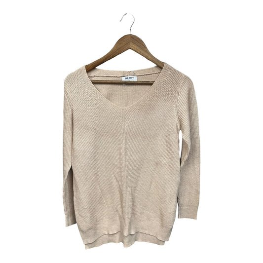 Sweater By Old Navy In Tan, Size: M