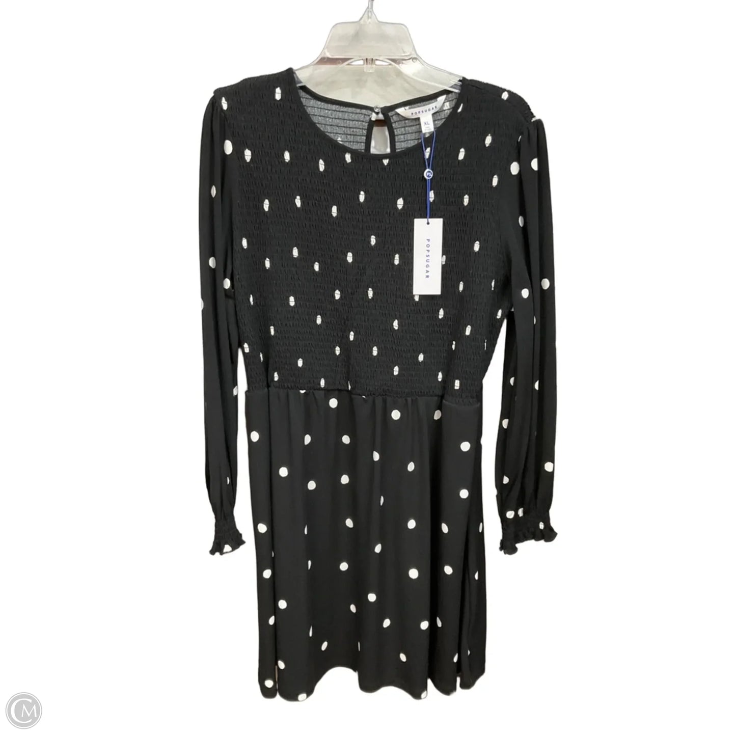 Dress Casual Midi By Popsugar In Polkadot Pattern, Size: Xl