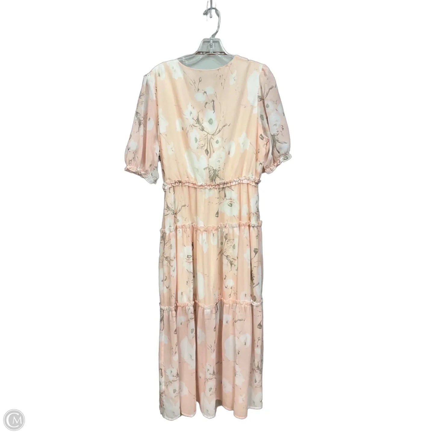 Dress Casual Maxi By Simplee In Floral Print, Size: Xl