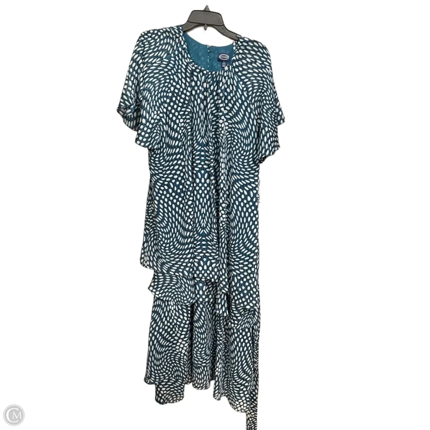 Dress Casual Maxi By Scoop In Green, Size: Xl