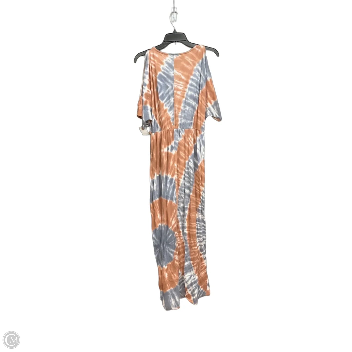 Dress Casual Maxi By Cato In Tie Dye Print, Size: L