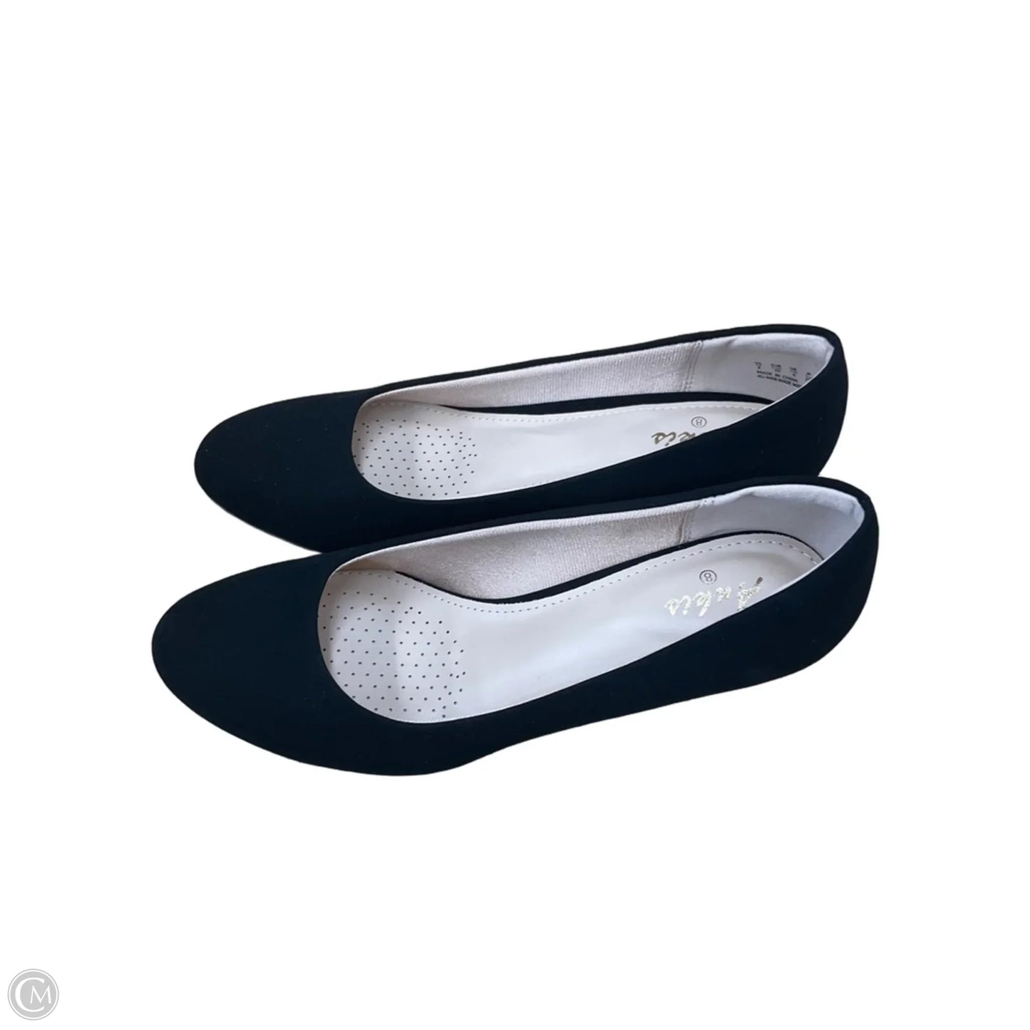 Shoes Heels Wedge By Clothes Mentor In Black, Size: 8