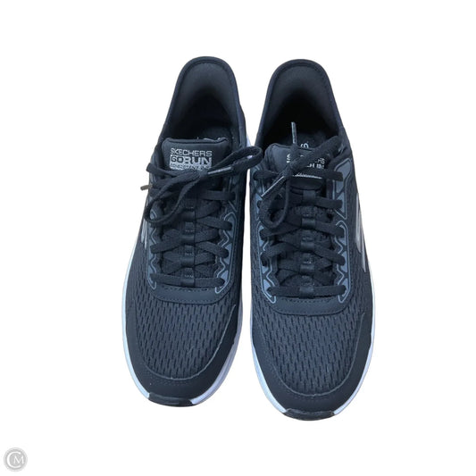 Shoes Sneakers By Skechers In Black & White, Size: 8