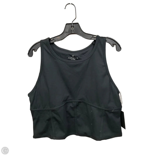 Athletic Tank Top By Danskin In Black, Size: Xl