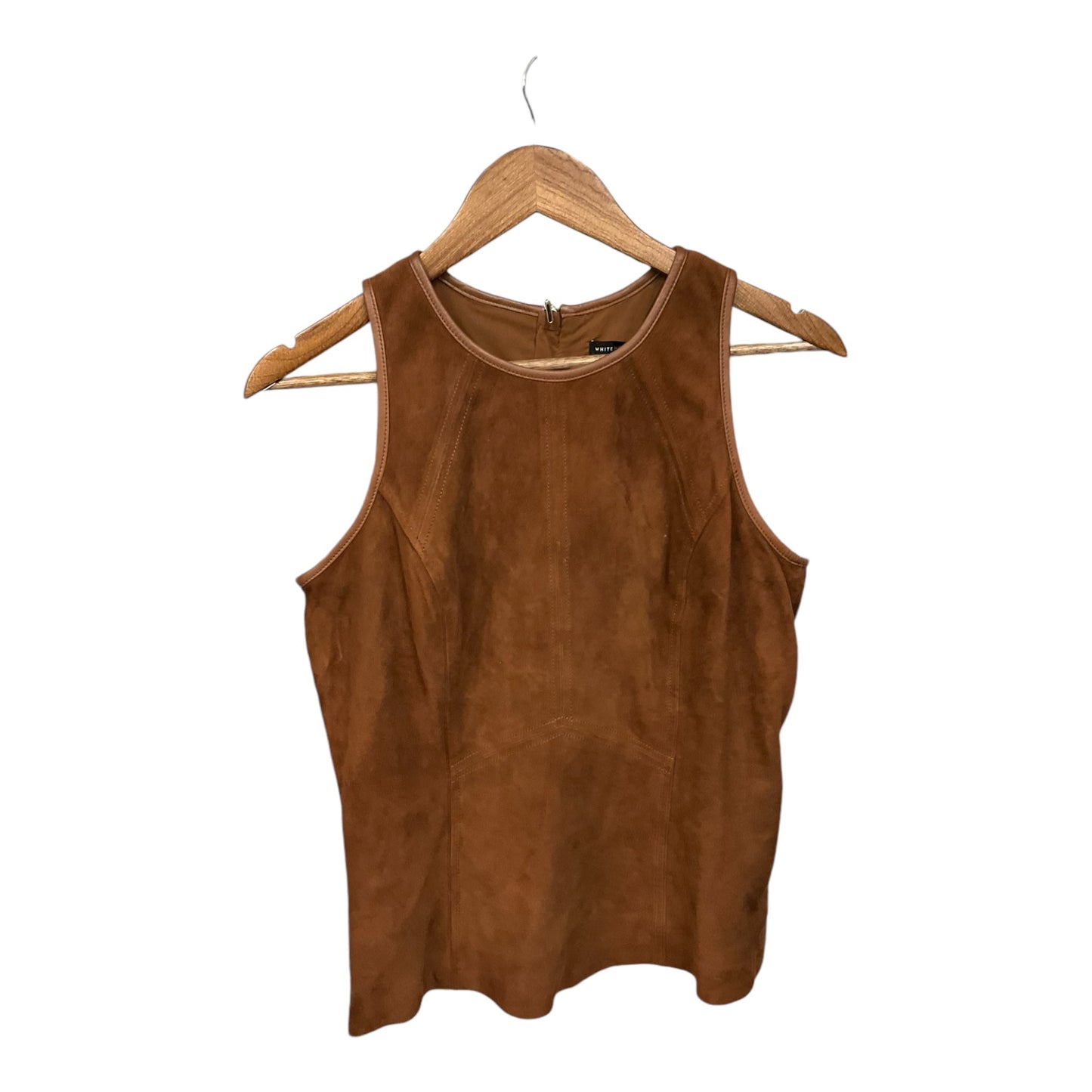 Top Sleeveless By White House Black Market In Brown, Size: S