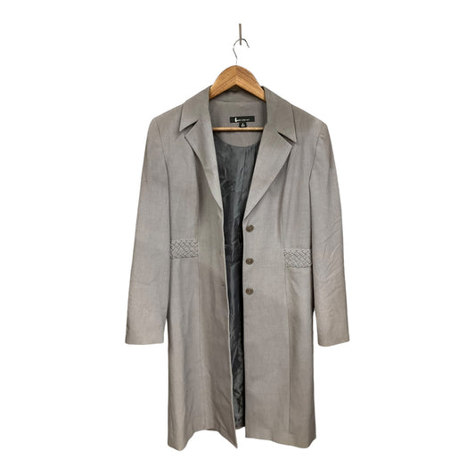 Coat Other By Larry Levine In Grey, Size: S