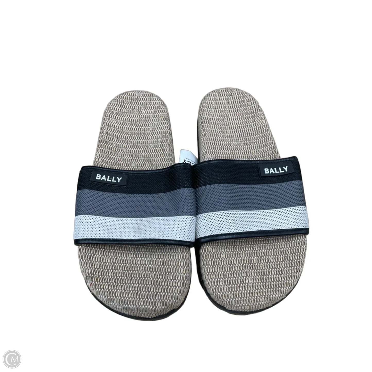 Sandals Flats By Bally In Black, Size: 8.5