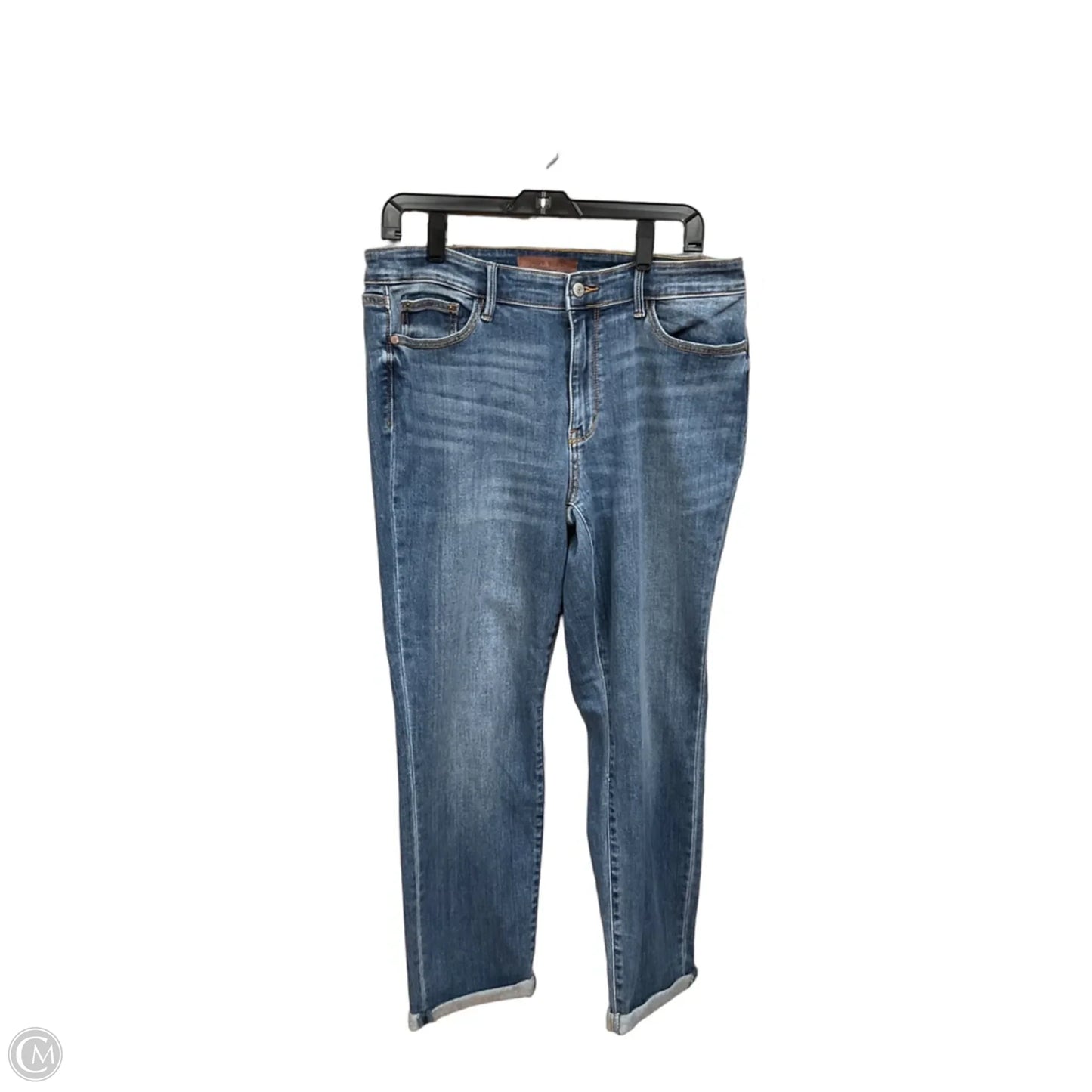 Jeans Boyfriend By Judy Blue In Blue Denim, Size: 8
