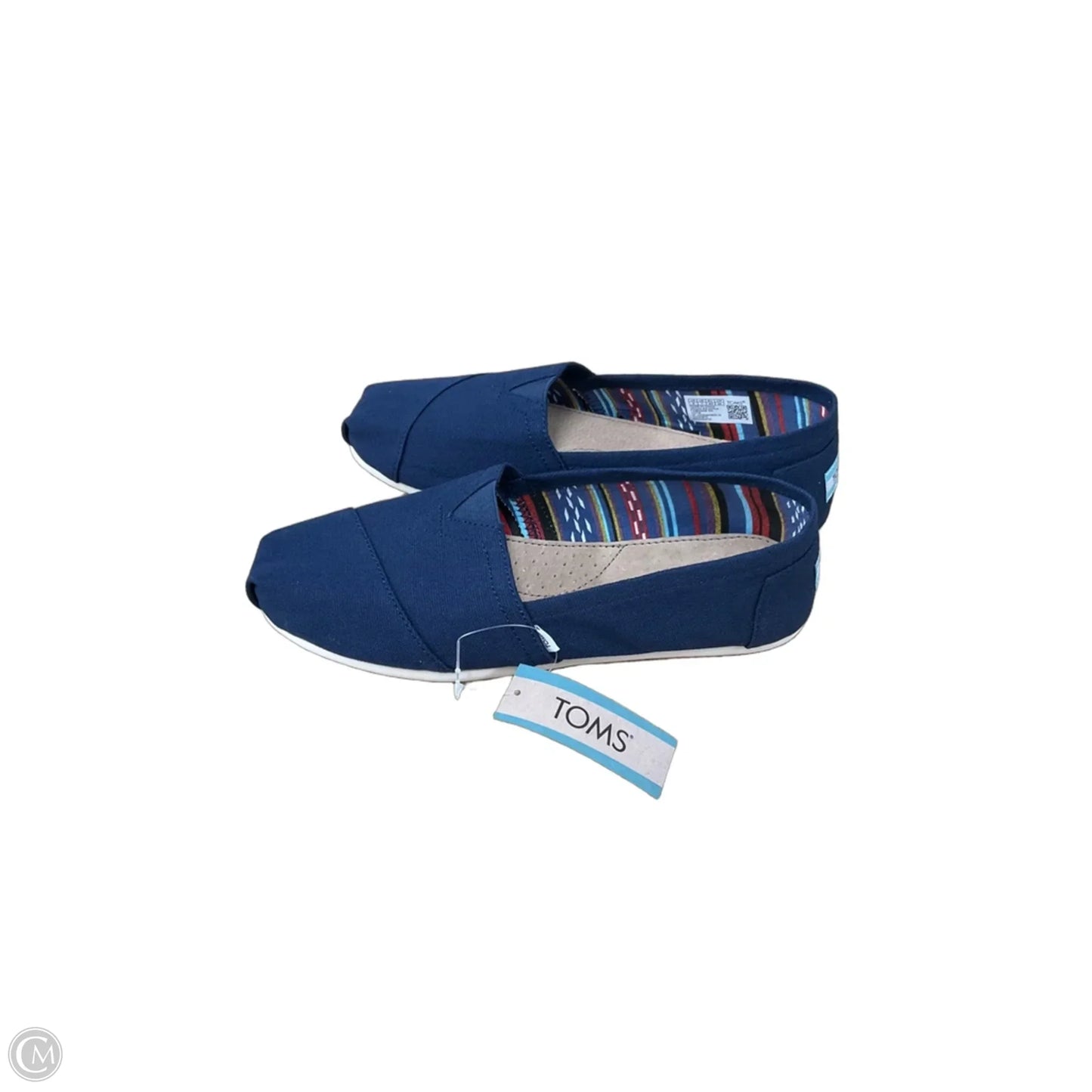 Shoes Sneakers By Toms In Blue, Size: 9