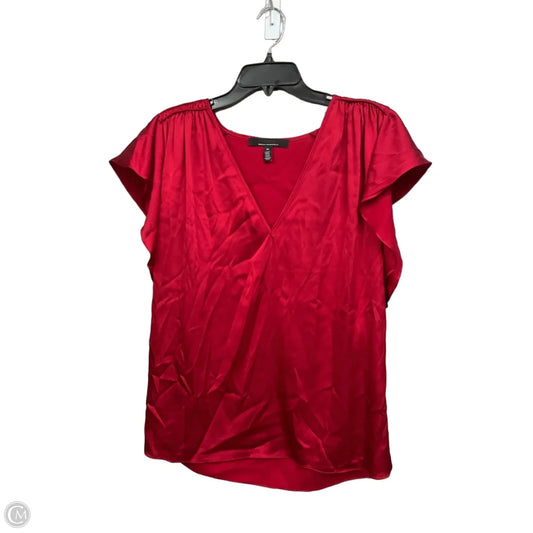 Top Sleeveless By White House Black Market In Red, Size: Xl