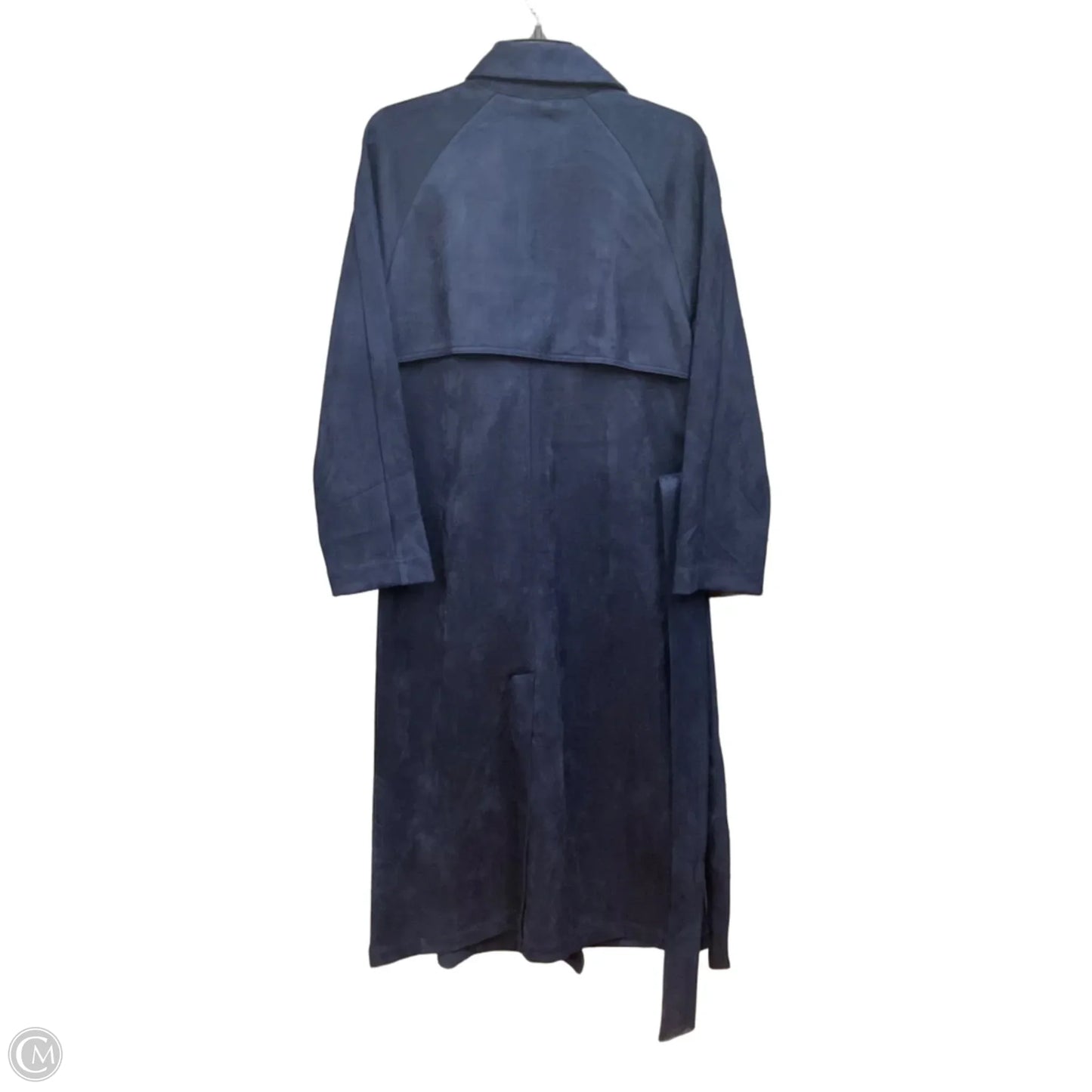 Coat Trench Coat By A New Day In Navy, Size: Xs