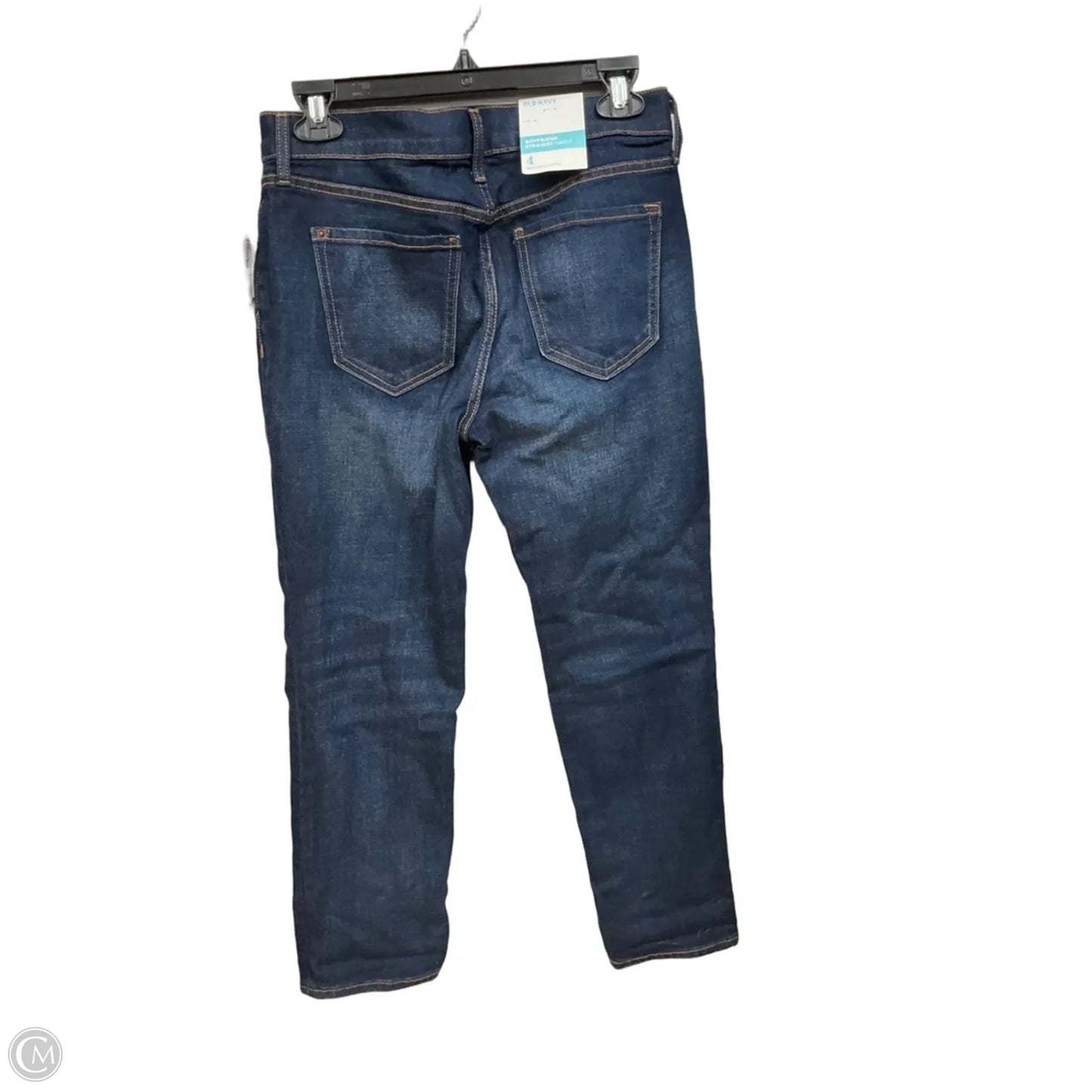 Jeans Boyfriend By Old Navy In Blue Denim, Size: 4