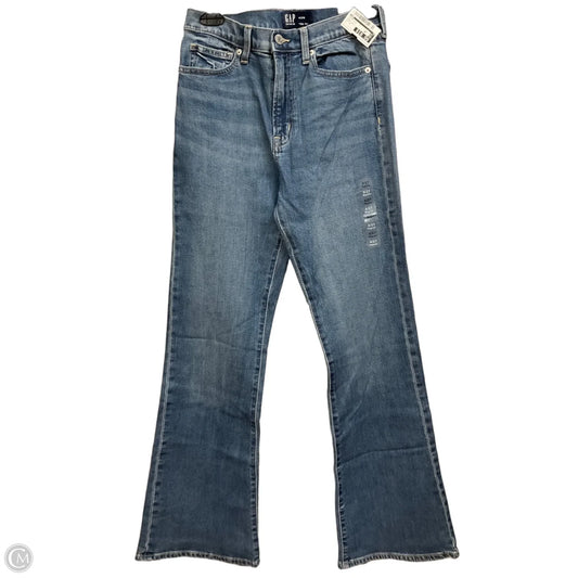 Jeans Boot Cut By Gap In Blue Denim, Size: 4