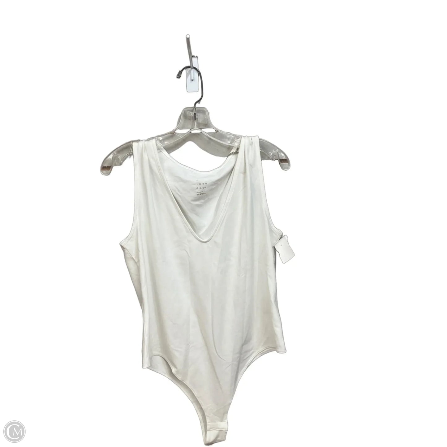 Bodysuit By A New Day In White, Size: Xl