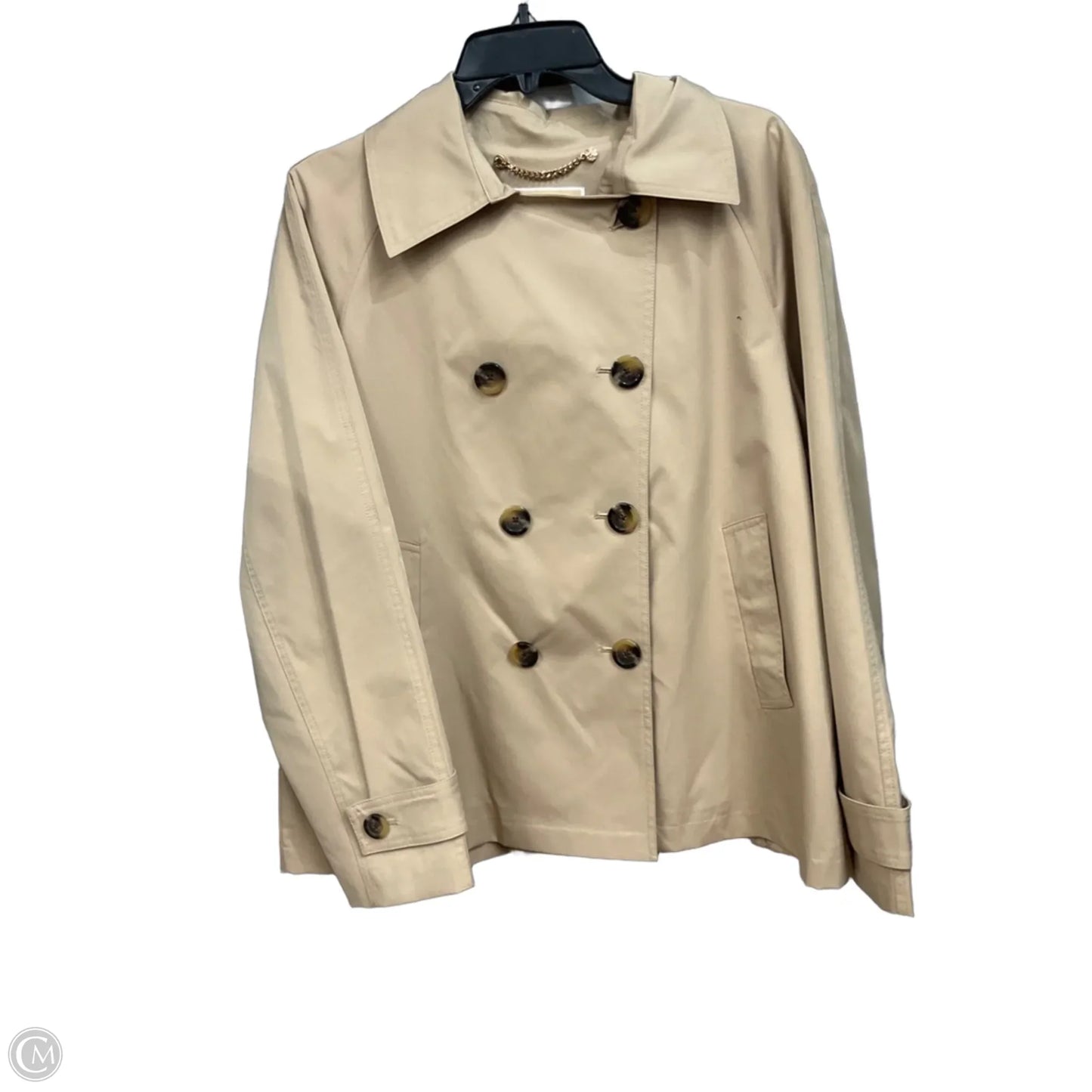 Coat Peacoat By Michael By Michael Kors In Tan, Size: L
