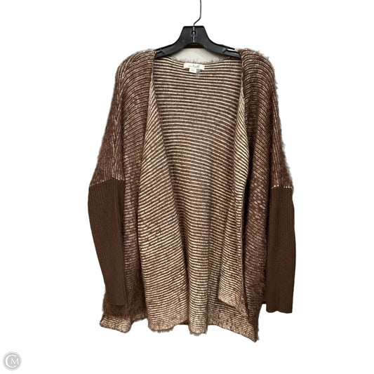 Cardigan By Simply Noelle In Brown, Size: Large