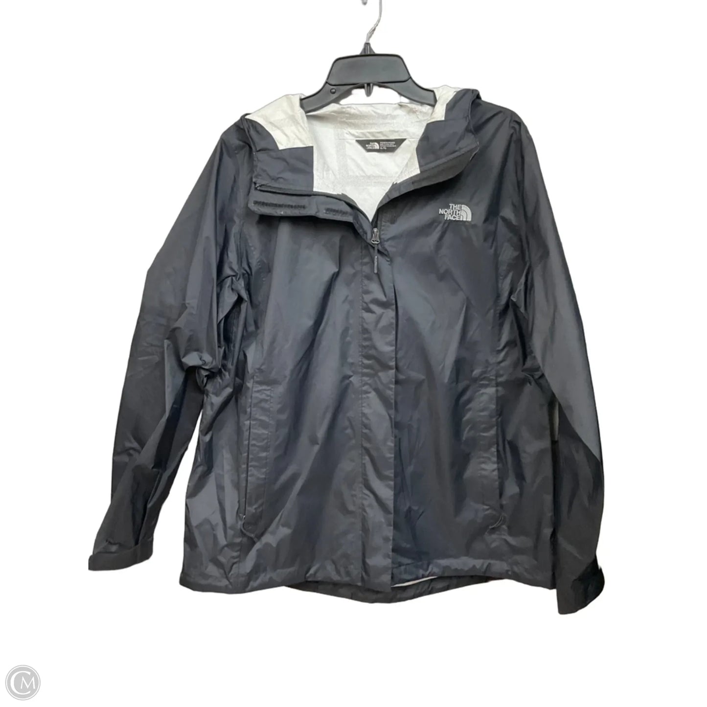 Coat Raincoat By The North Face In Black, Size: Xl