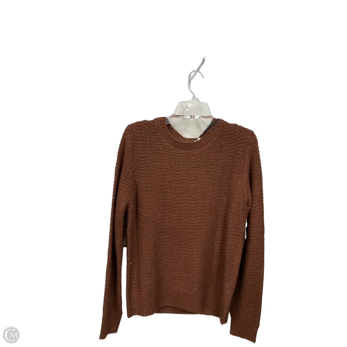 Sweater By Clothes Mentor In Brown, Size: S