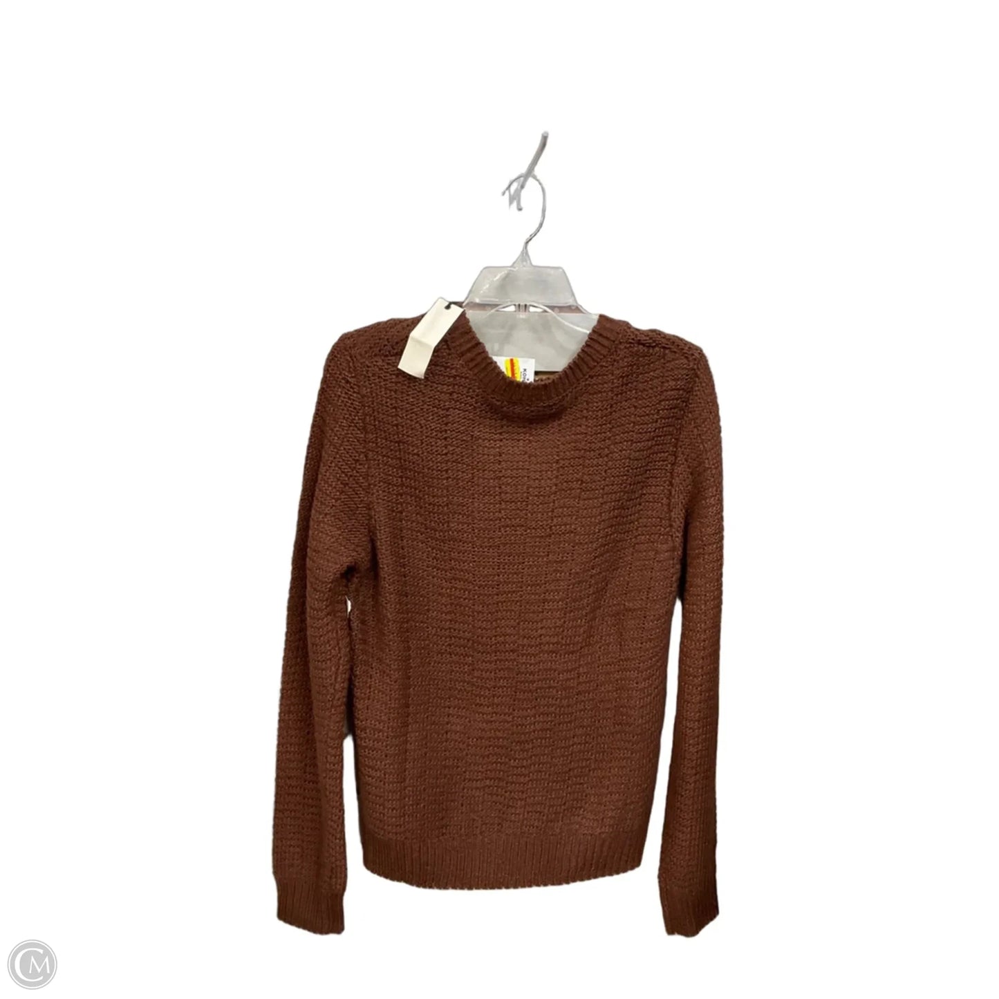 Sweater By Clothes Mentor In Brown, Size: S