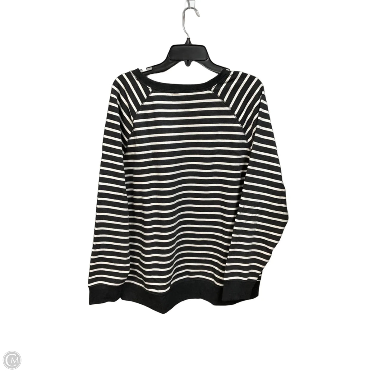 Sweatshirt Collar By Old Navy In Striped Pattern, Size: Xl