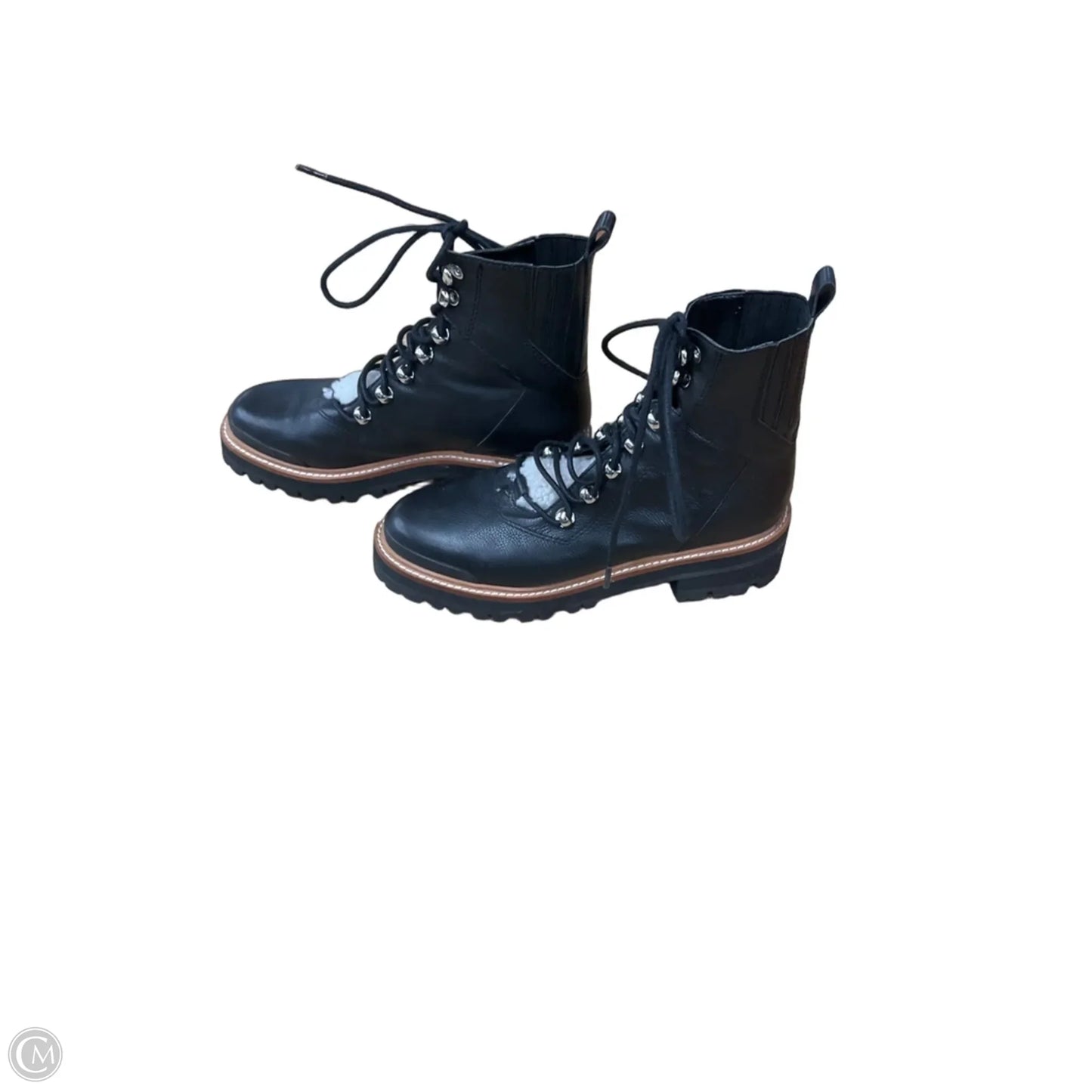 Boots Combat By Marc Fisher In Black, Size: 6.5