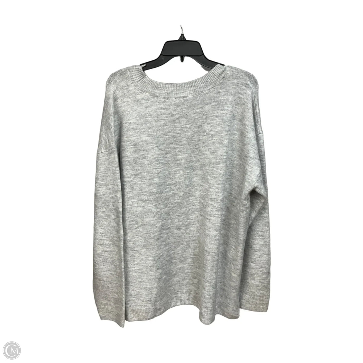 Sweater By Clothes Mentor In Grey, Size: Xxl
