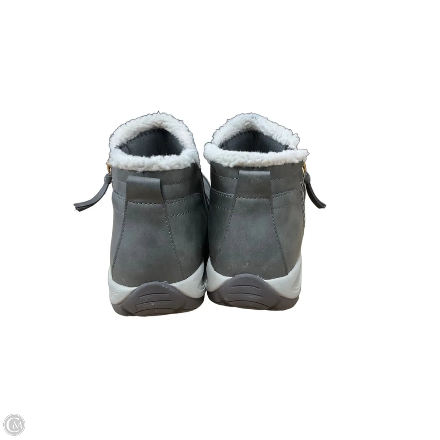 Boots Ankle Flats By Easy Spirit In Grey, Size: 10