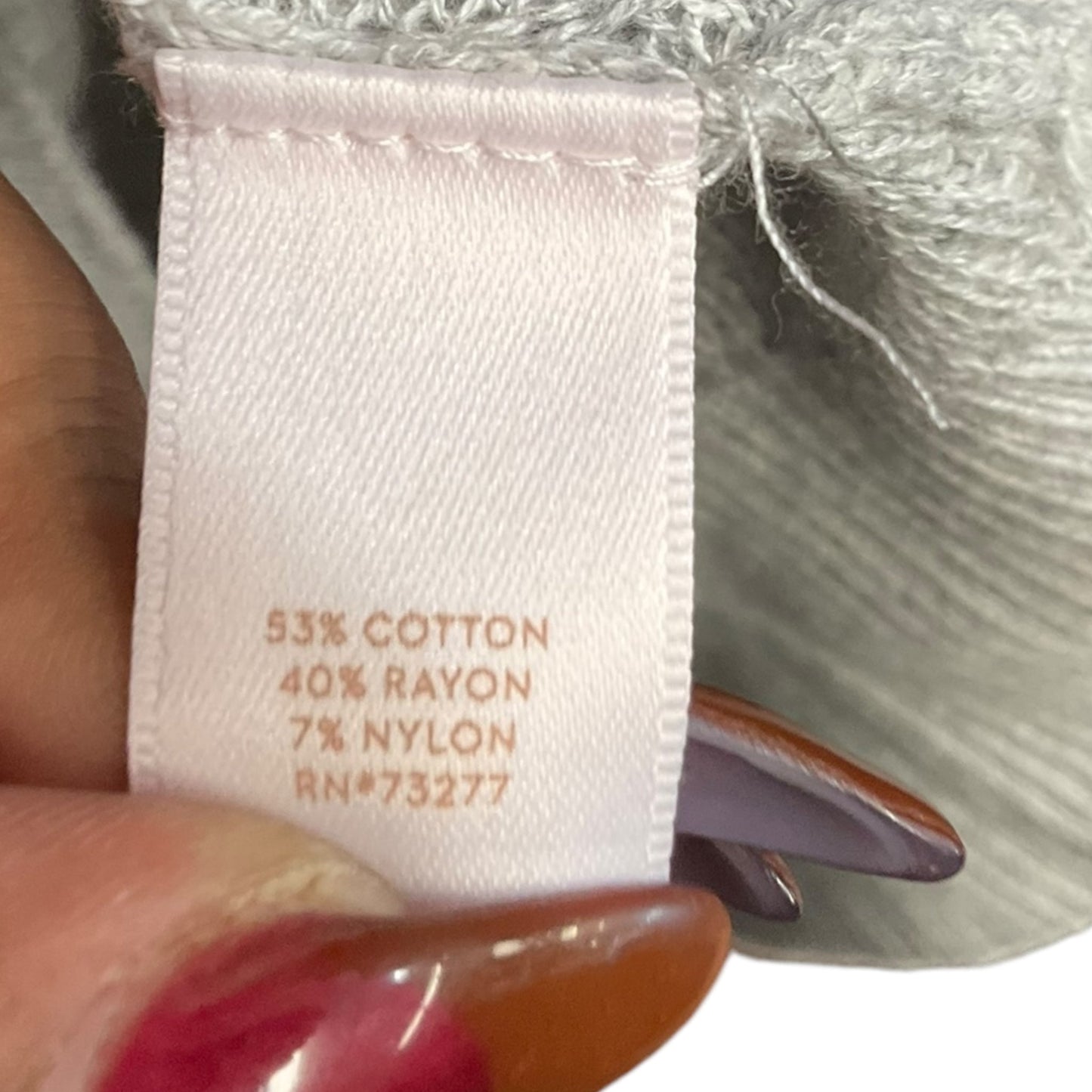 Sweater By Lc Lauren Conrad In Grey, Size: L