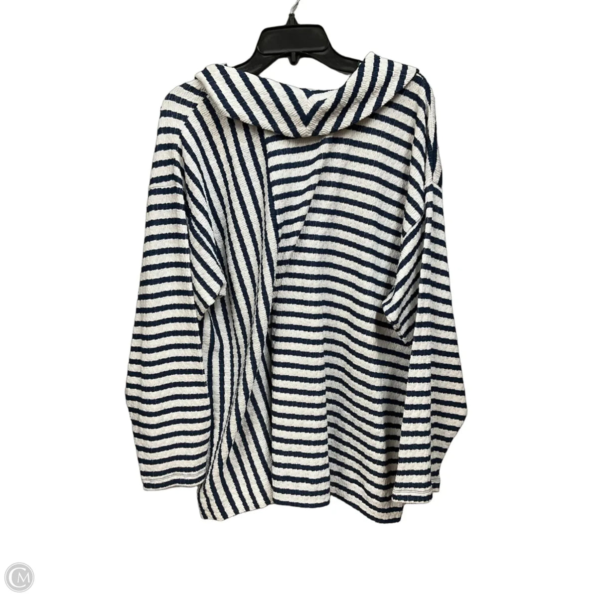 Top Long Sleeve By Skyes The Limit In Striped Pattern, Size: 3x