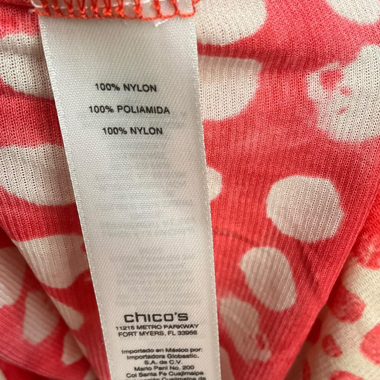 Top 3/4 Sleeve By Chicos In Polkadot Pattern, Size: L